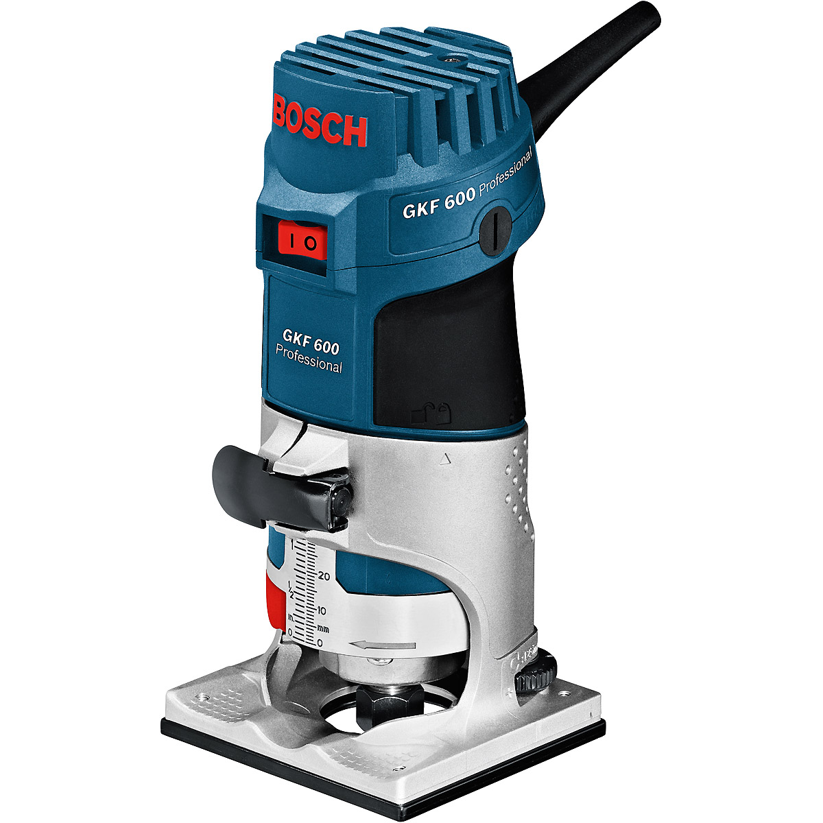Bosch Kantenfräse GKF 600, mit Handwerkerkoffer