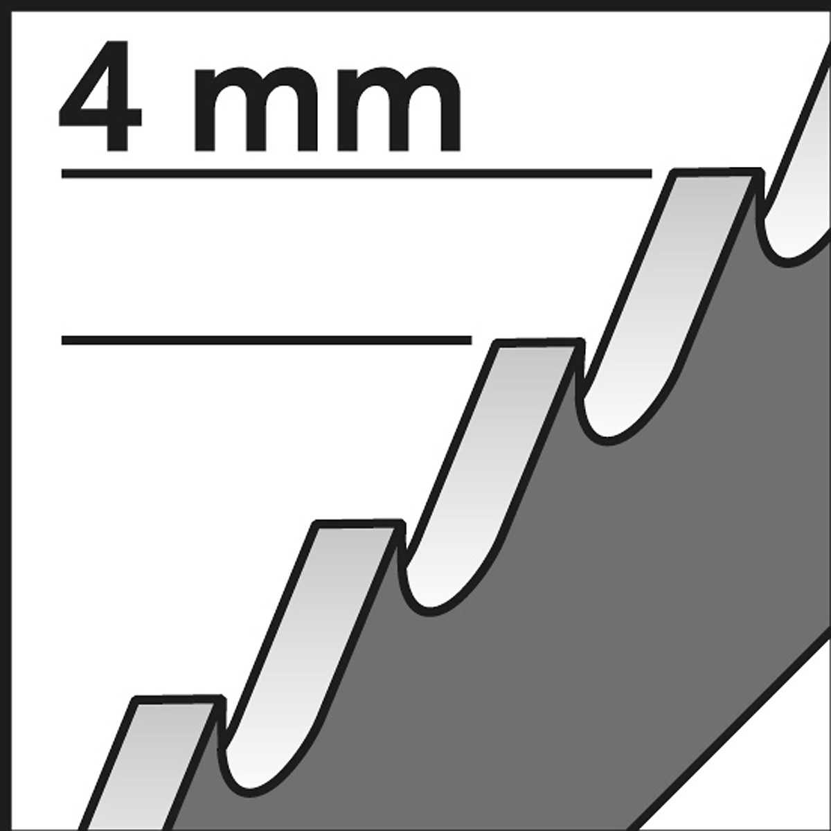 Bosch Stichsägeblatt U 111 D Basic for Wood, 3er-Pack