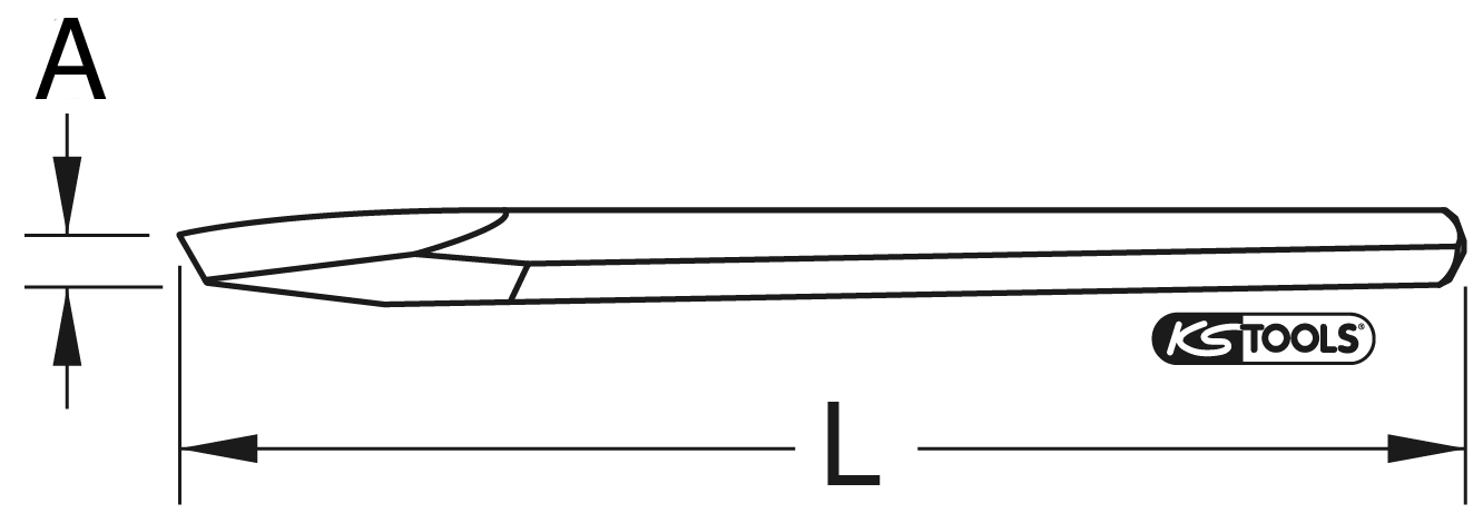 KS Tools BRONZEplus Kreuzmeißel