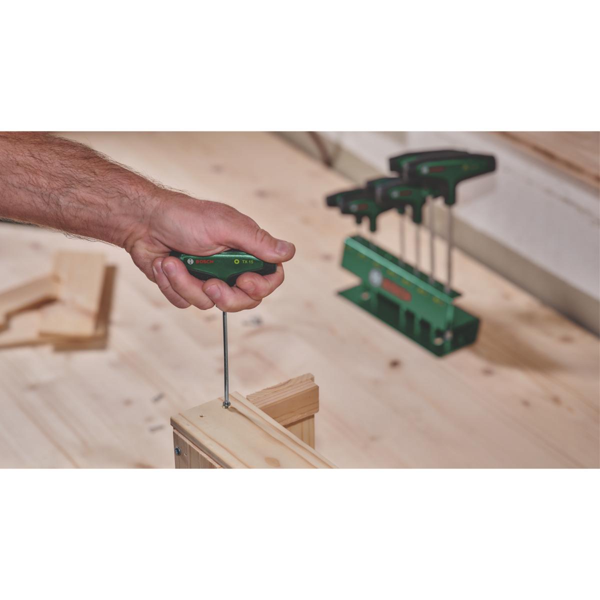 Bosch Torx-Schraubendreher mit T-Griff 7-teilig