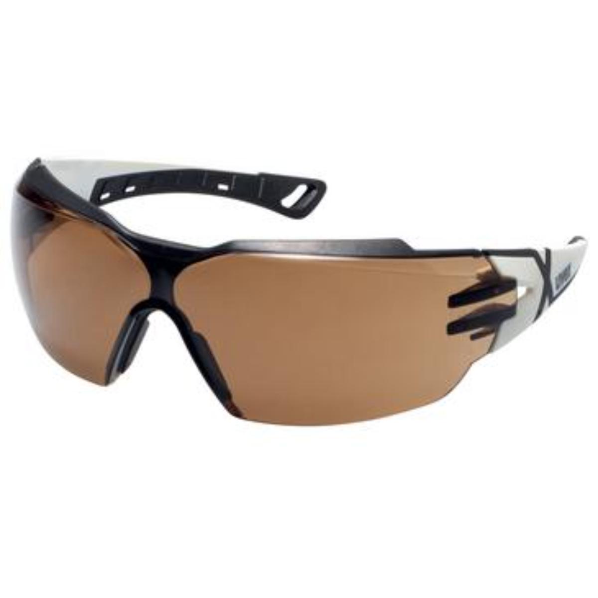 uvex Bügelbrille pheos cx2 CBR23 weiß, schwarz