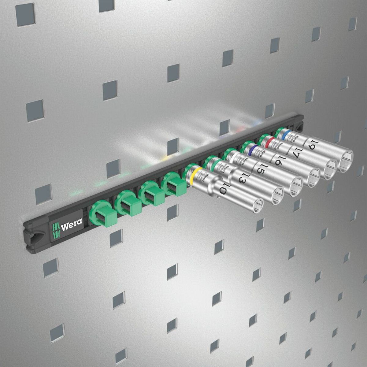 Wera Nuss-Magnetleiste C Deep 1 Steckschlüsseleinsatz-Satz, 1/2"-Antrieb, 6-teilig