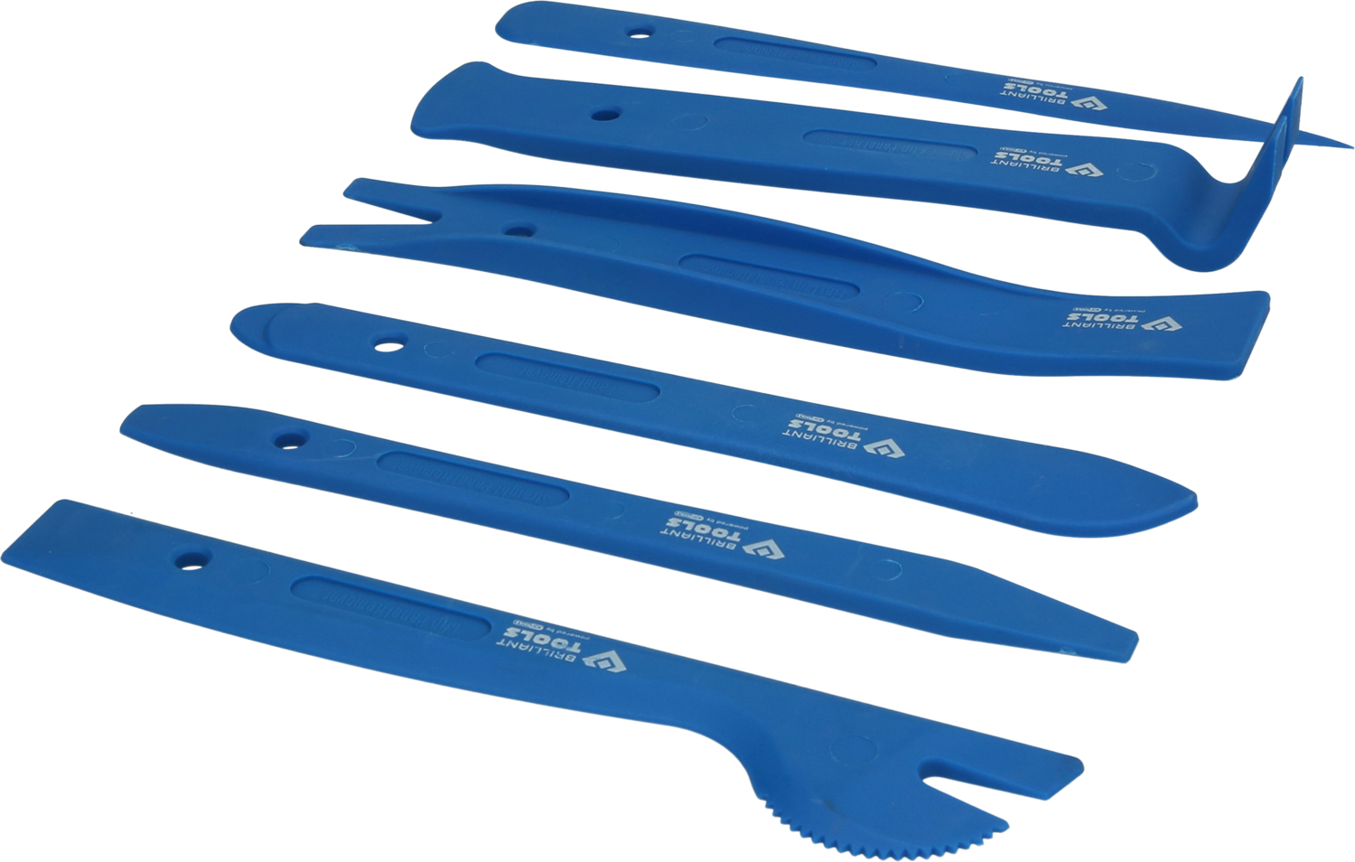 Brilliant Tools Zierleistenkeile-Satz, 6-tlg - BT511025