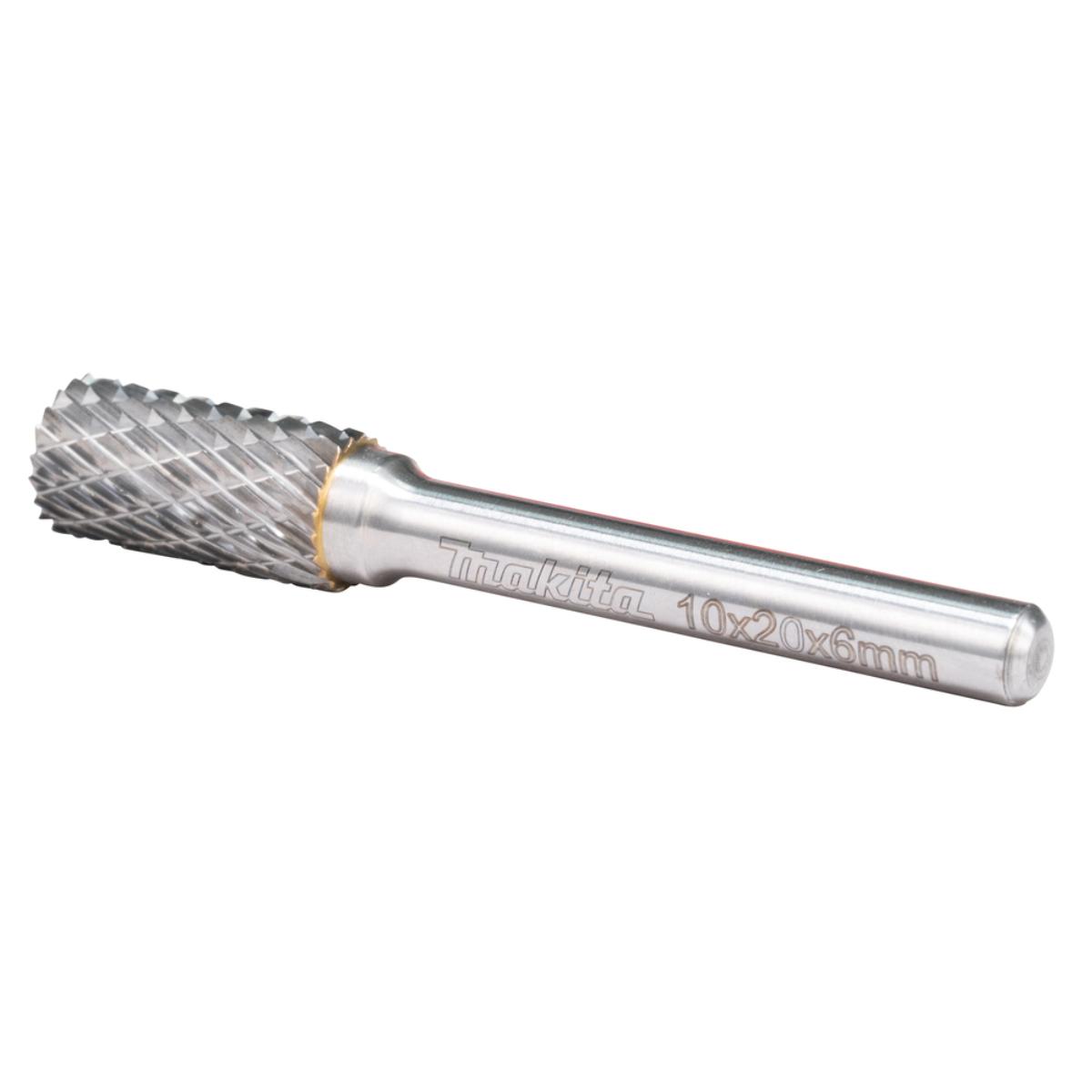 Makita Hartmetall Frässtift Zylinder - Kreuzverzahnung - LxØ 20x10 mm - max. 33.000 U/min - B-52722