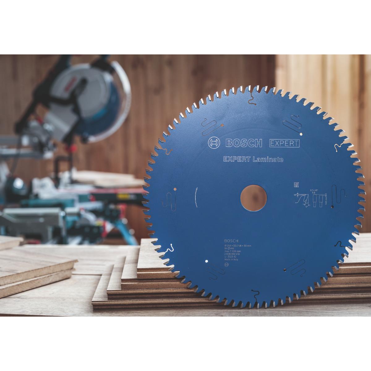 Bosch EXPERT Laminat Kreissägeblatt, 254x30 mm, Z84