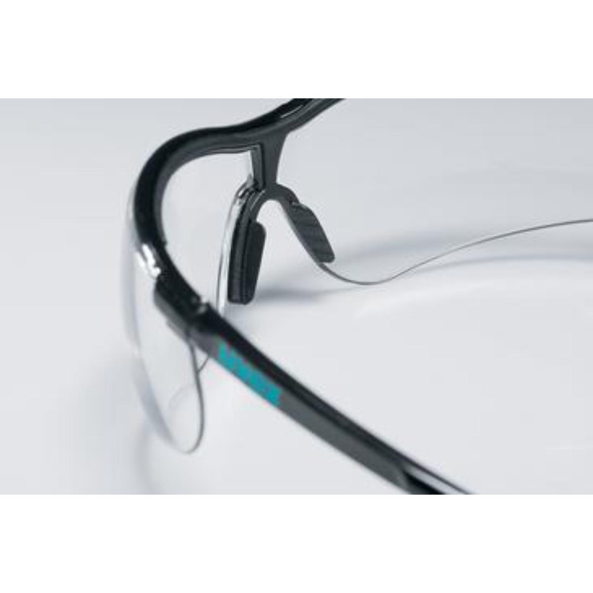 uvex Bügelbrille sportstyle schwarz, blau
