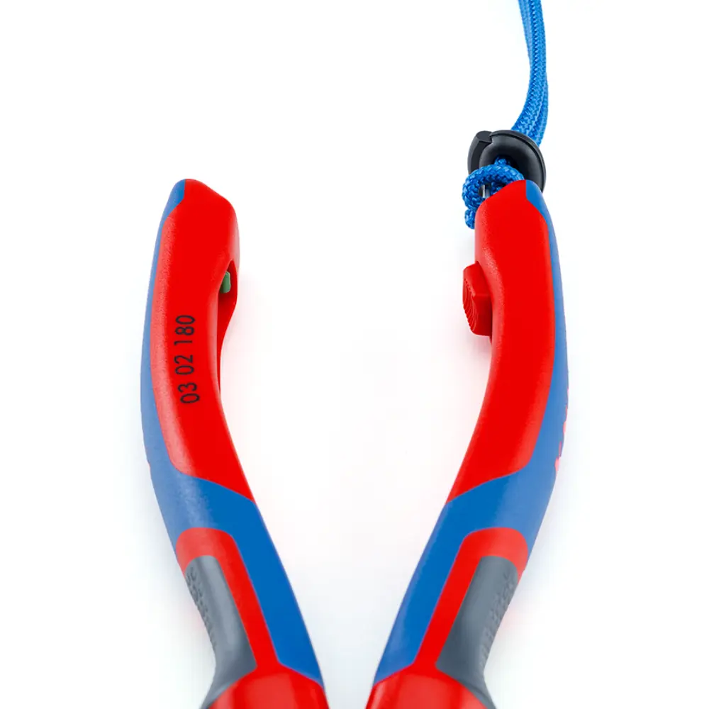 KNIPEX TetheredTool Clips rot (10 Stück) 30 mm