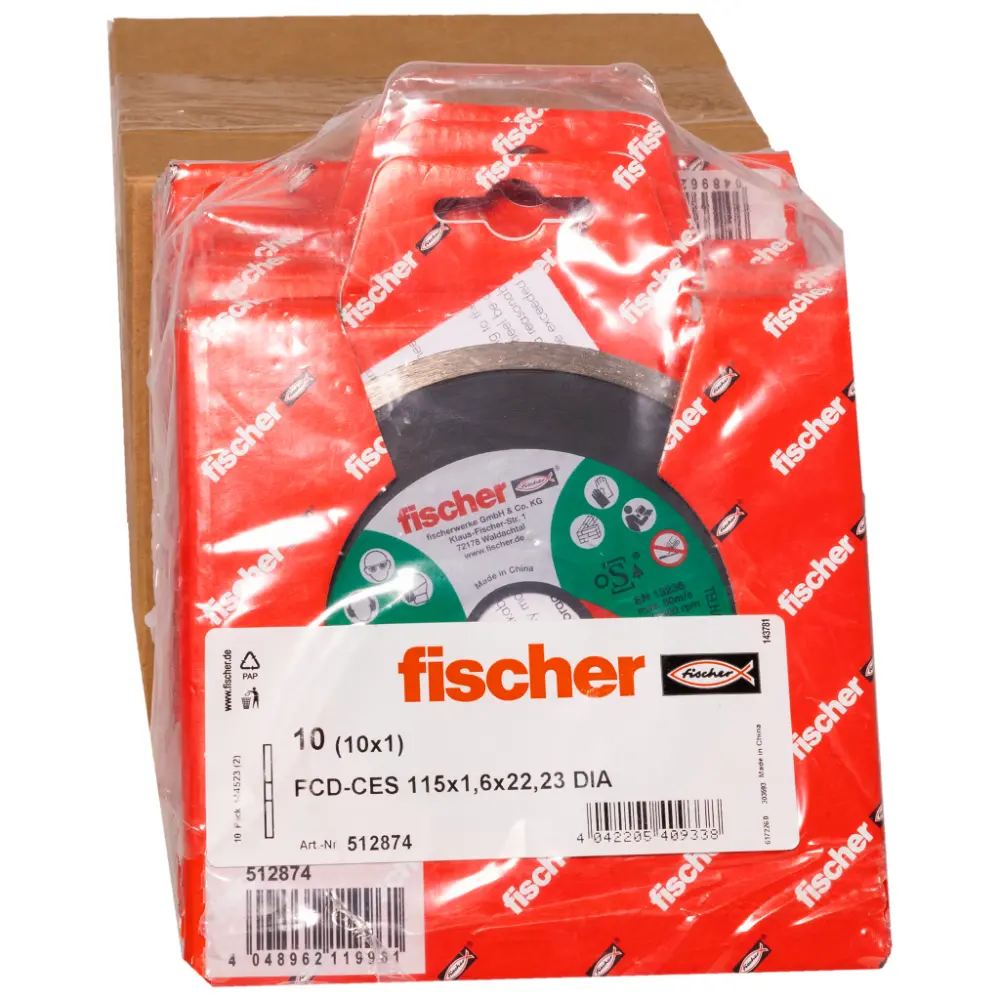Fischer Diamanttrennscheibe CES 1,6/115