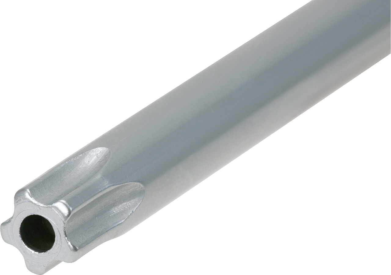 KS Tools T-Griff-Torx-Winkelstiftschlüssel-Satz, 8-tlgBohrung