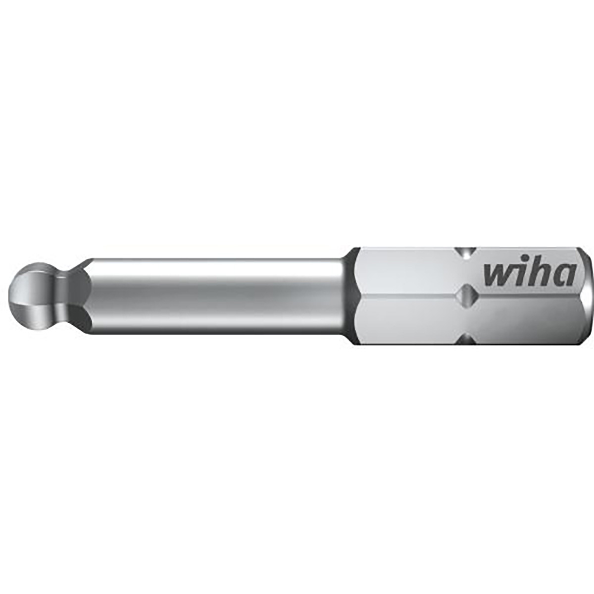 Wiha Bit Standard Sechskant-Kugelkopf 1/4 zoll C6,3 - 10 Stück