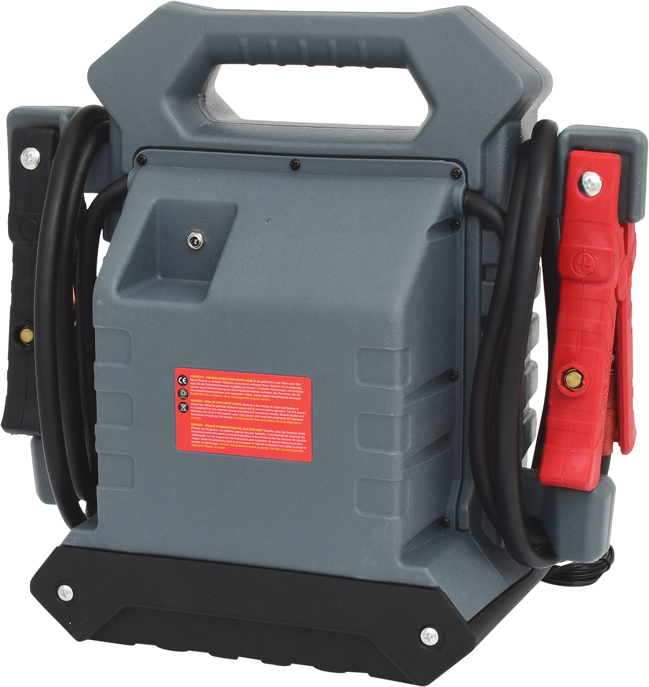 KS Tools 12 V + 24 V Batterie-Booster, mobiles Starthilfegerät 1400 A