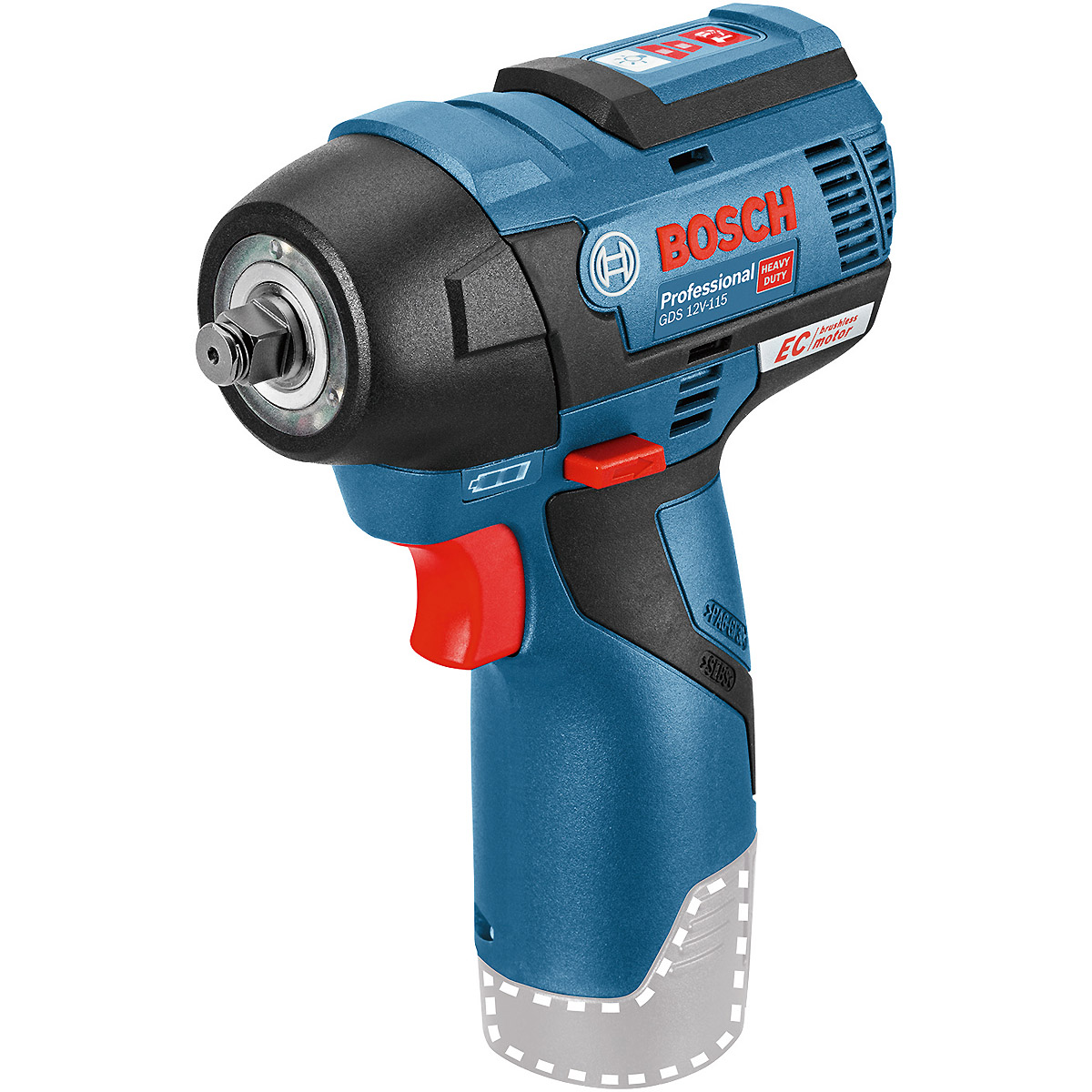 Bosch Akku-Drehschlagschrauber GDS 12V-115, Solo Version