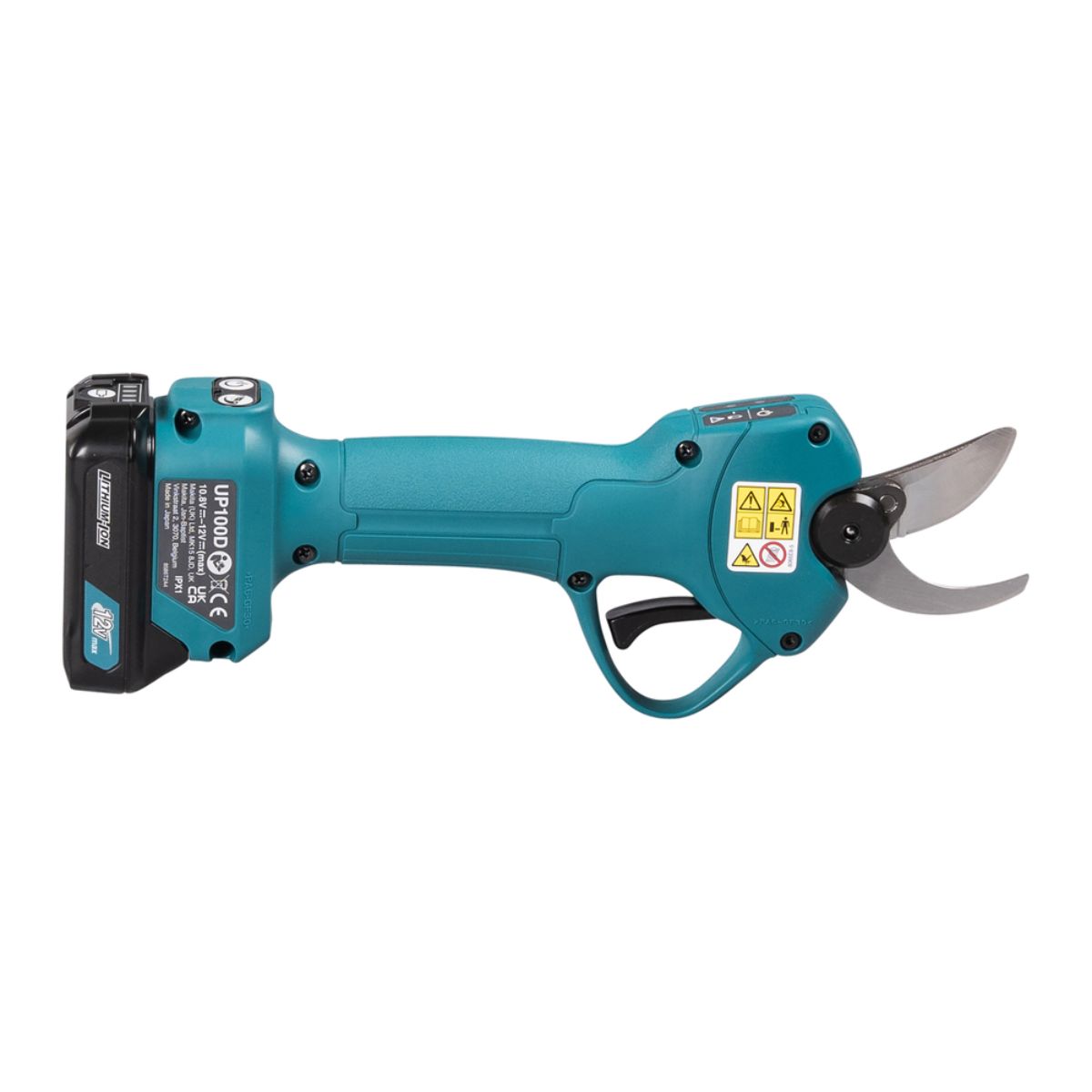 Makita Akku-Astschere 12V max. / 4,0 Ah, 2 Akkus + Ladegerät im MAKPAC UP100DSMJ