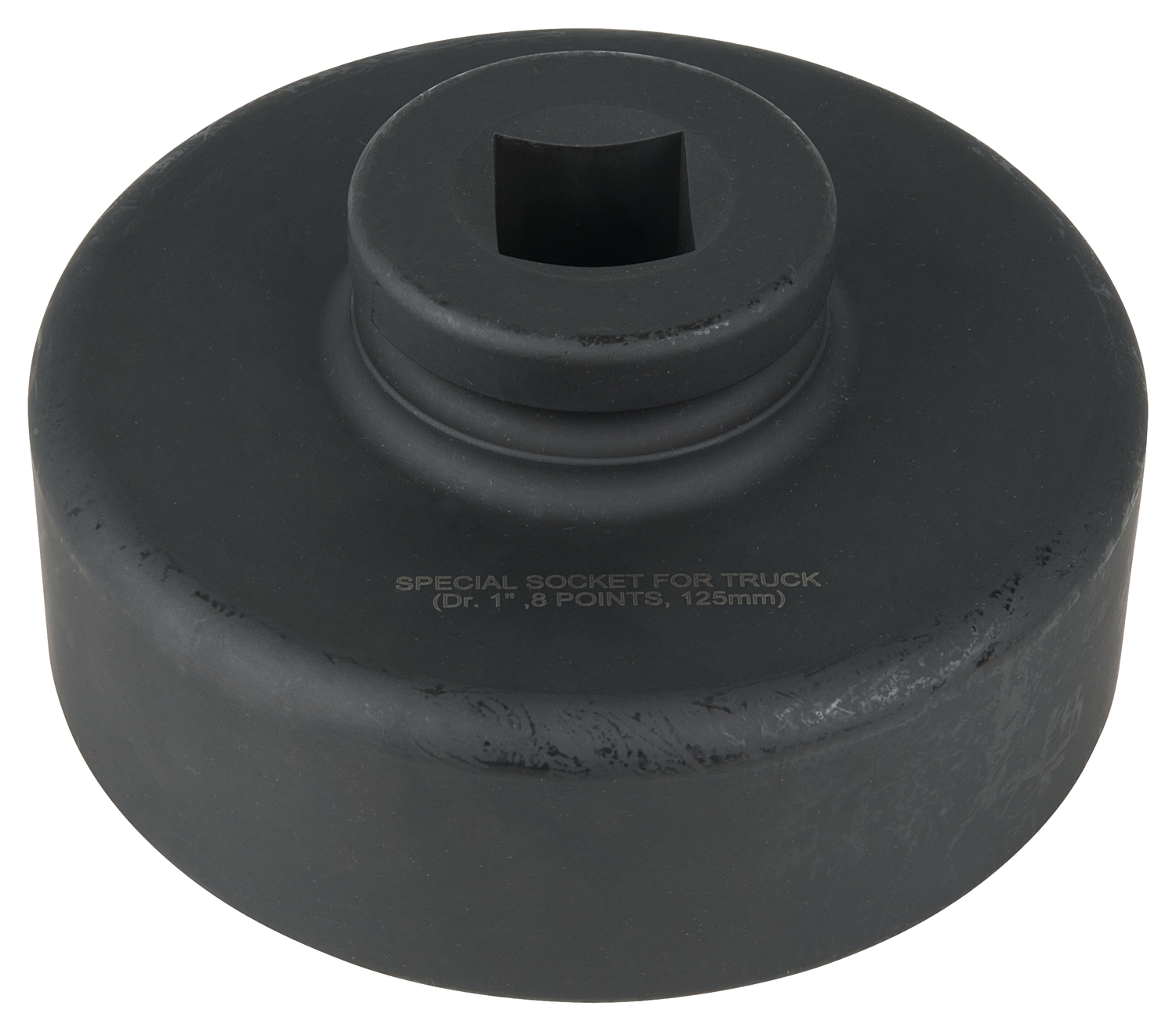 KS Tools 1" Achsmuttern-Schlüssel, 8-kant, kurz, 125 mm