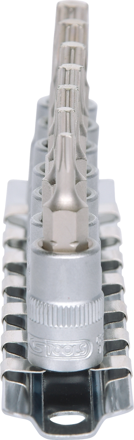 KS Tools 1/4" Bit-Stecknuss-Satz Torx, 7-tlg, T10-T40