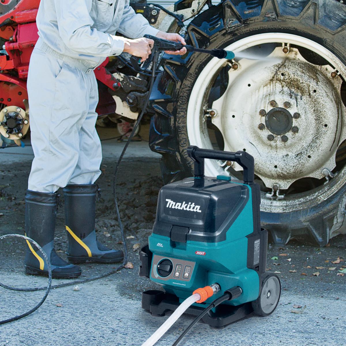 Makita Akku-Hochdruckreiniger 40V max bis 115 bar Wasserdruck 1200 Watt