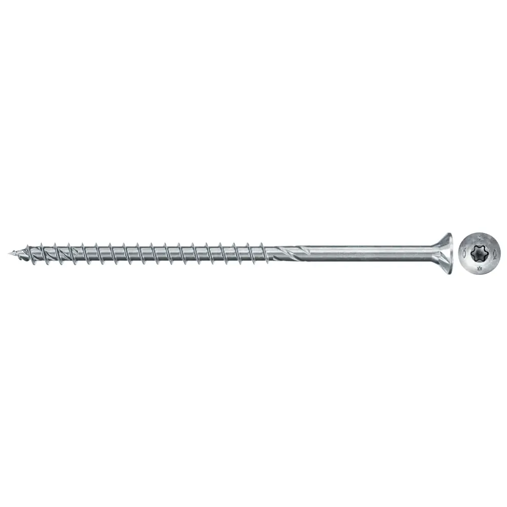 Fischer Spanplattenschraube 5,0x120 PowerFast FPF II CTP BC, Senkkopf, Innenstern TX. Teilgewinde
