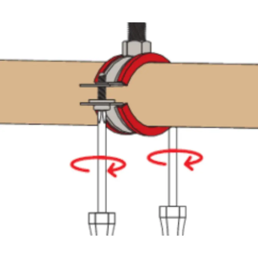 Fischer Silikonrohrschelle FRS H 15-19