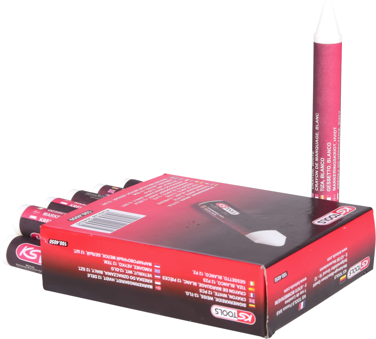 KS Tools Signierkreide, 12er Pack