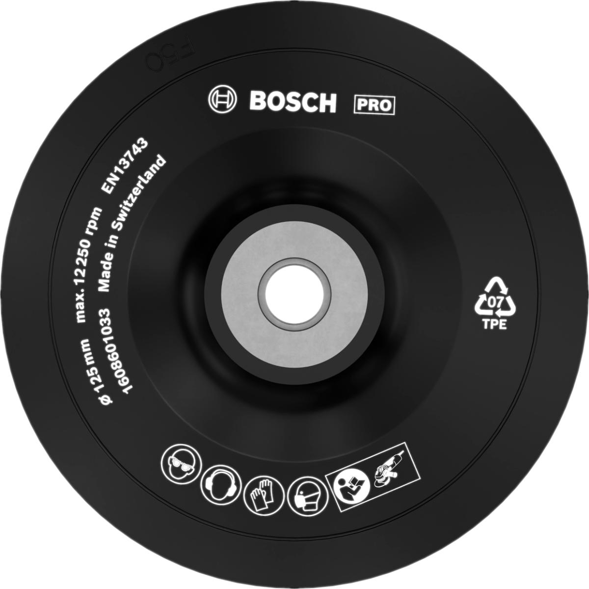 Bosch PRO Stützteller Standard für kleine Winkelschleifer