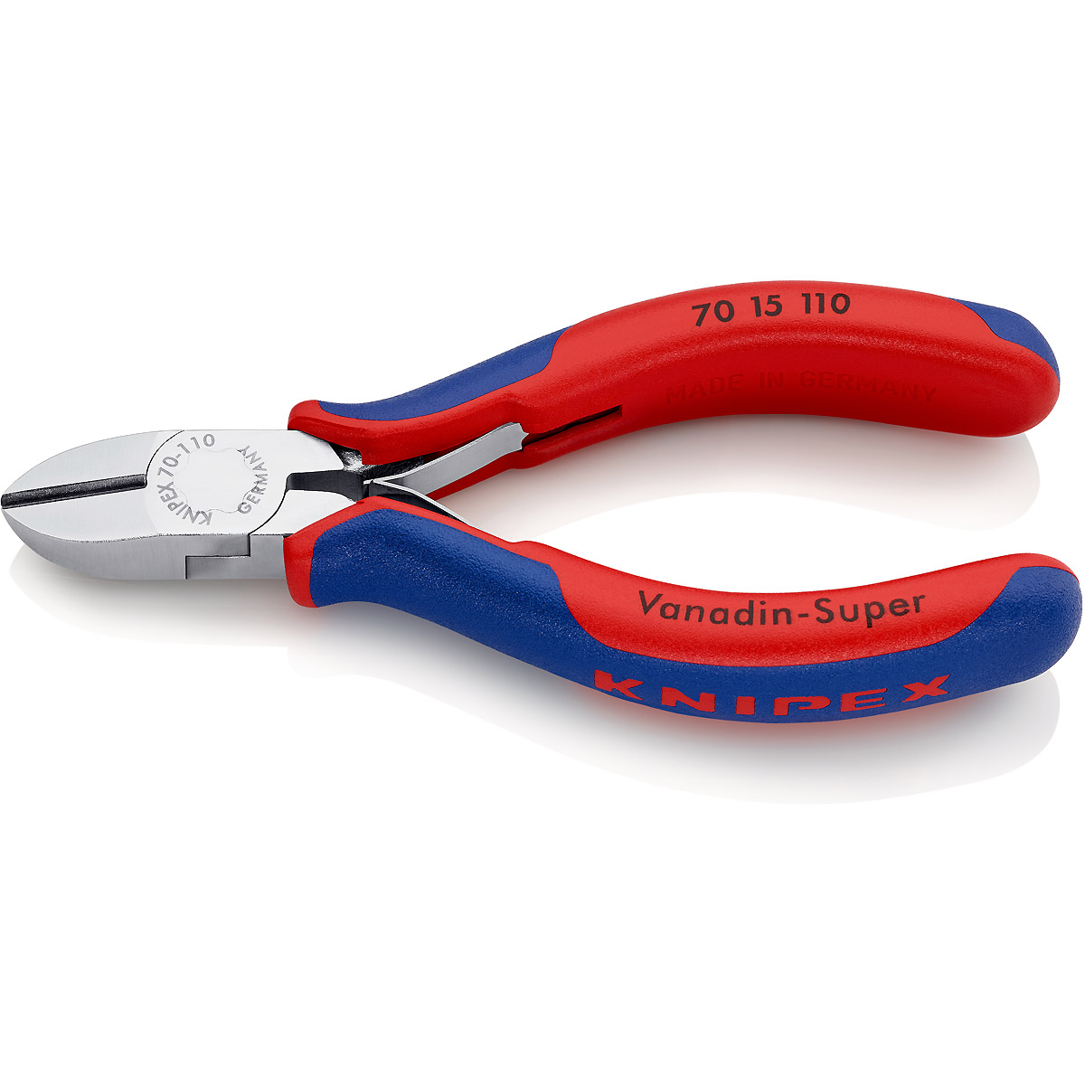 KNIPEX Seitenschneider mit Mehrkomponenten-Griff und Öffnungsfeder