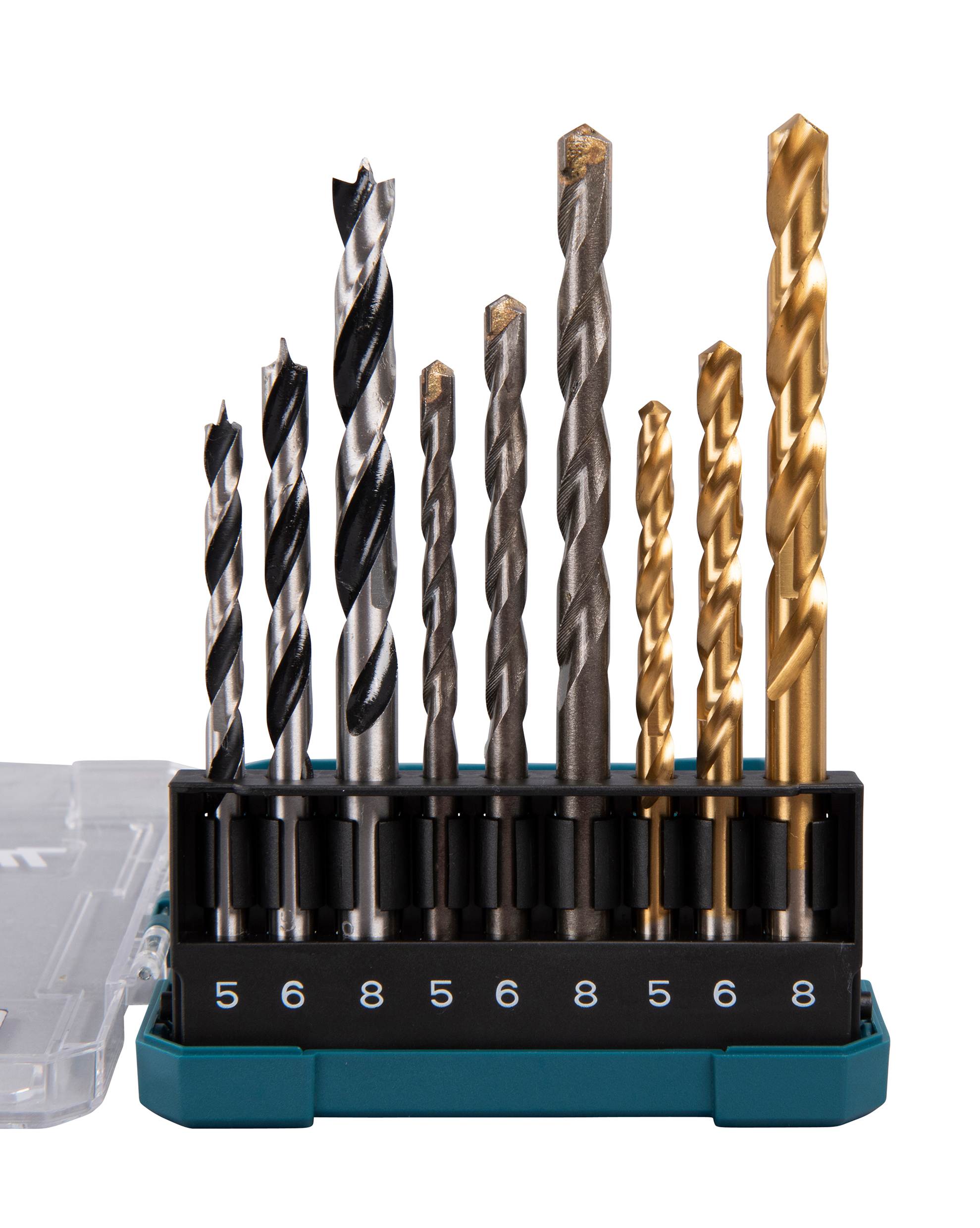 Makita Bohrer Sortiment, 9-teilig - D-71962