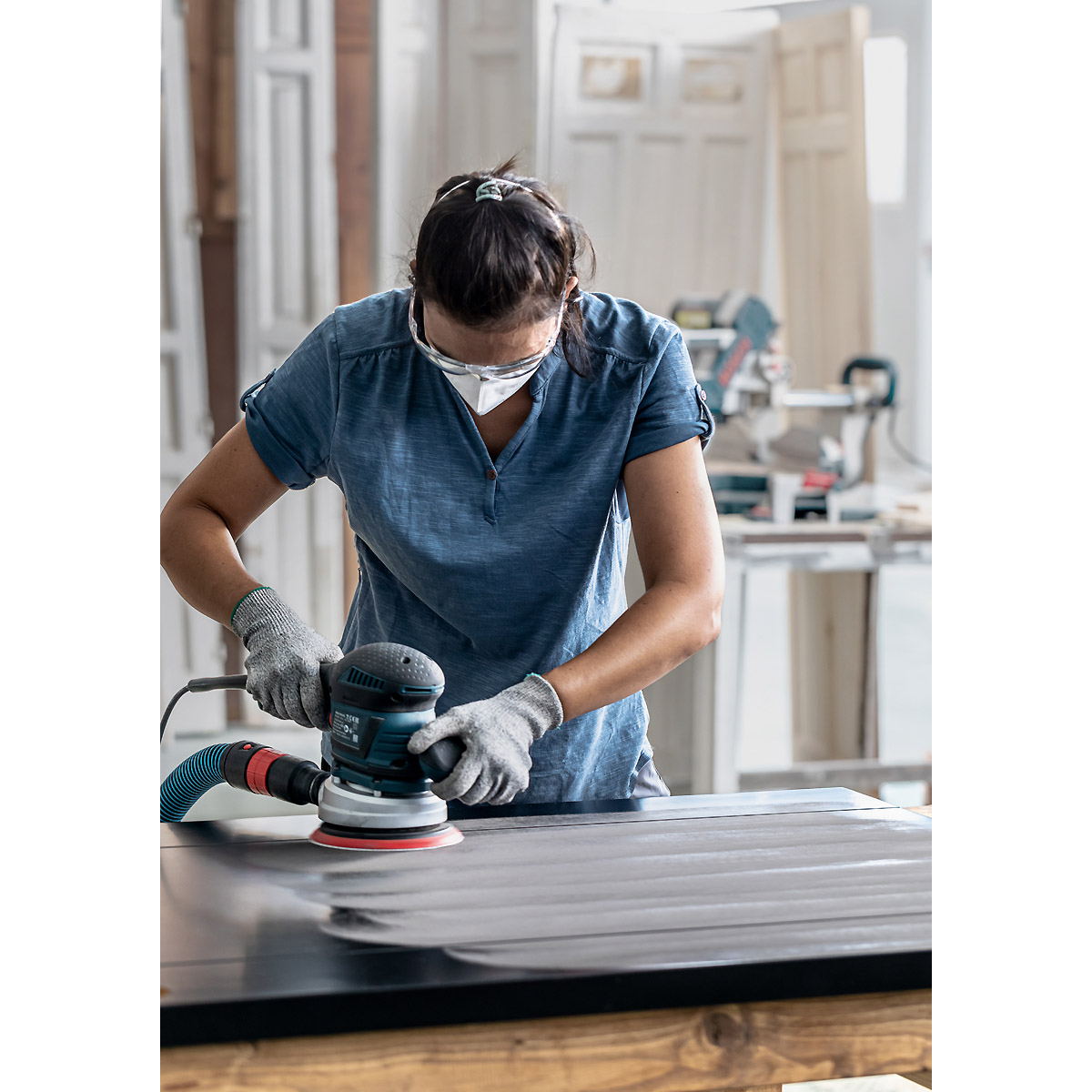 Bosch EXPERT Multiloch-Pad, hart,M8+5/16 EXP, 125mm