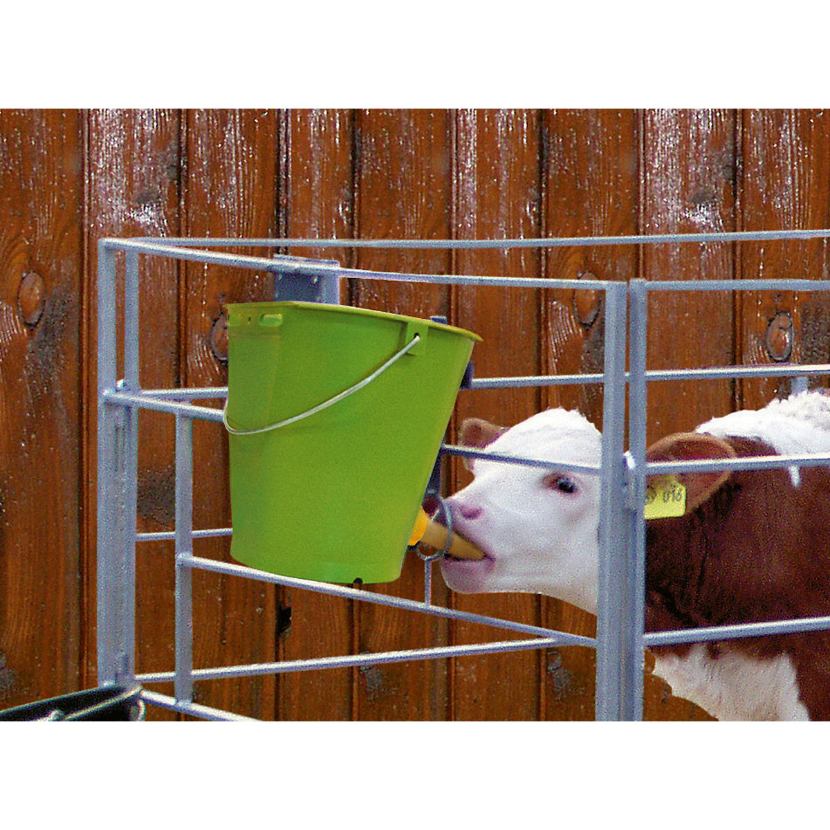 Kerbl Hygienetränkeeimer mit Klapp-Ventil