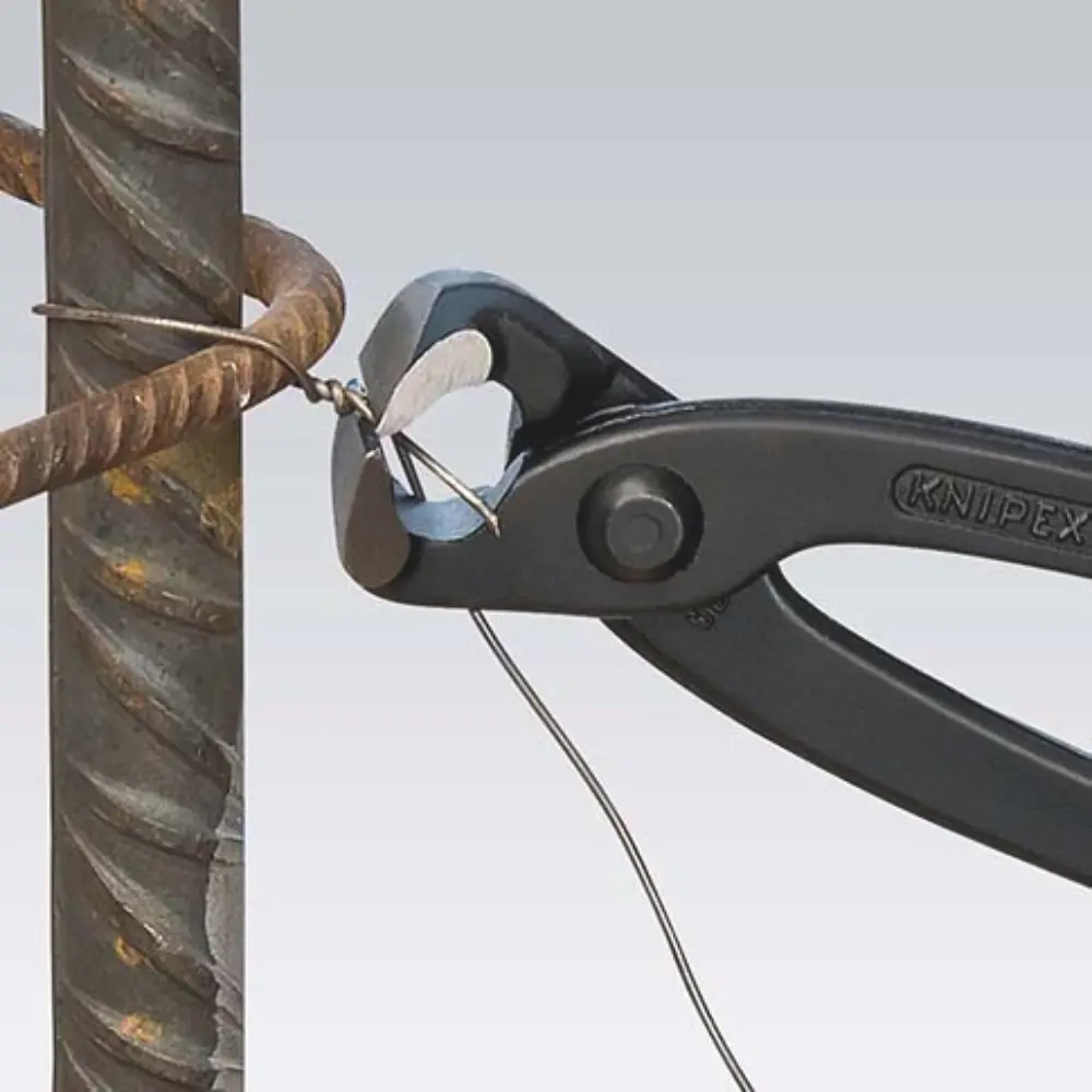 KNIPEX Monierzange (Rabitz- oder Flechterzange) schwarz atramentiert 220 mm