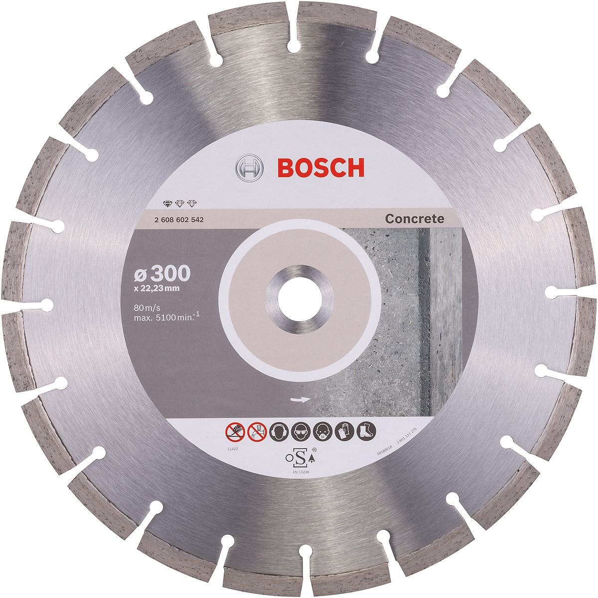 Bosch Diamanttrennscheibe Standard for Concrete