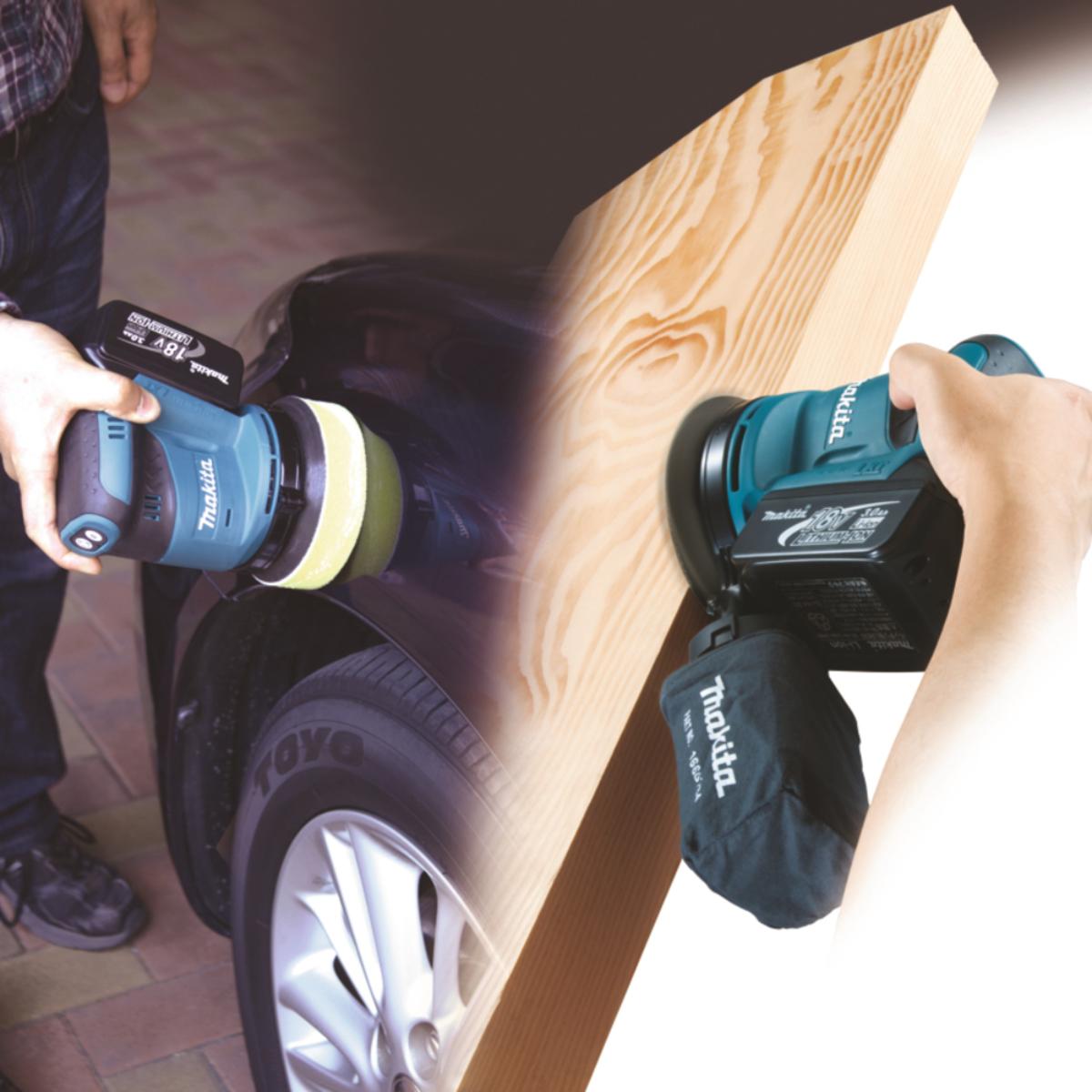 Makita Akku-Exzenterschleifer LXT 18V - 125 mm - DBO180Z