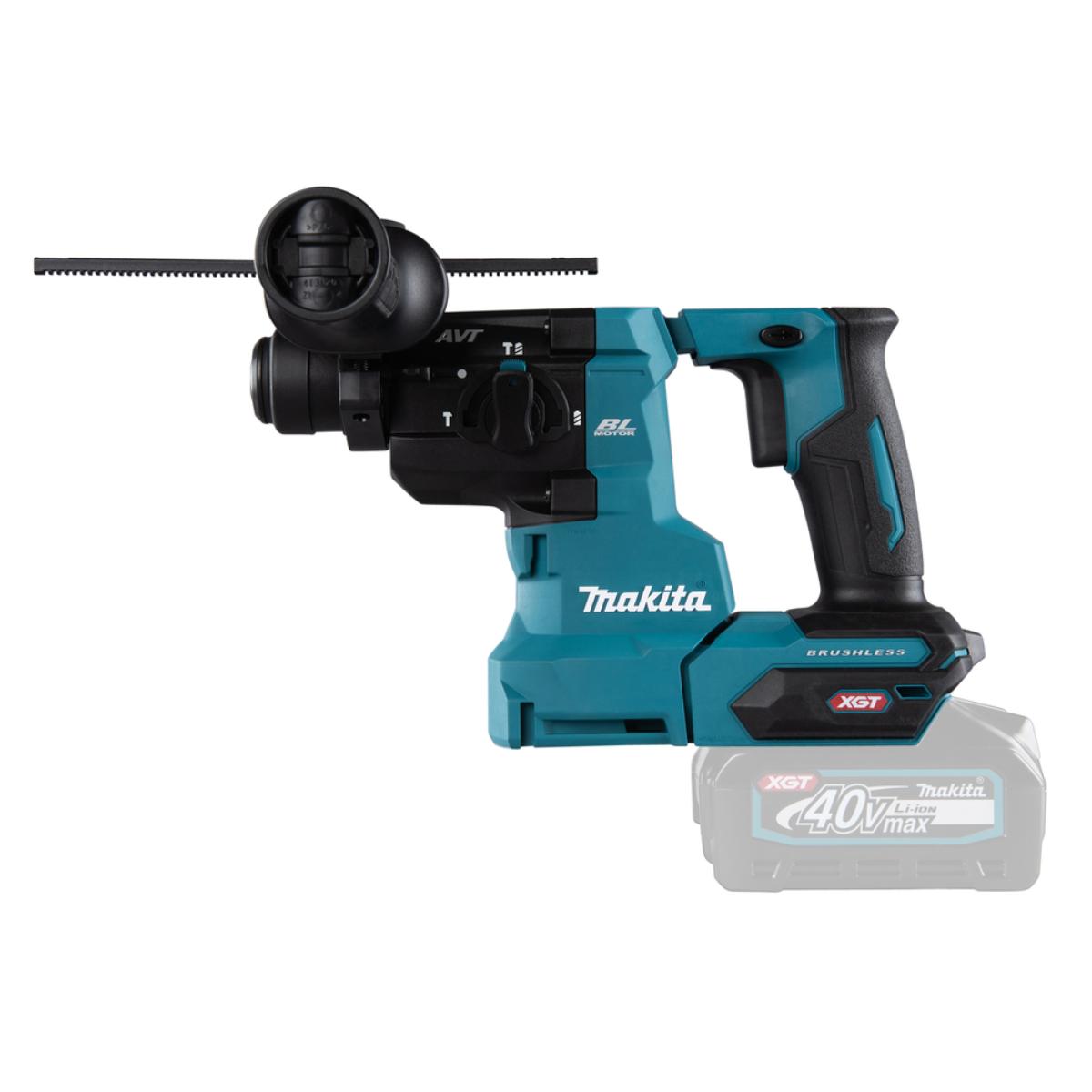 Makita Akku-Kombihammer 40V max. - SDS-PLUS - 2,1 J - 20 mm - HR010GZ