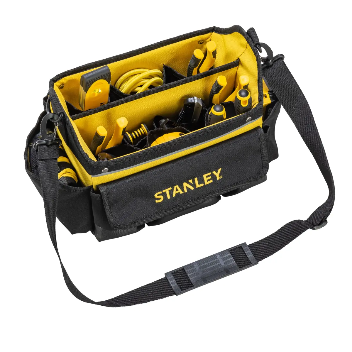 STANLEY Werkzeugtasche 31x20x26cm 8äußere+10innere Taschen