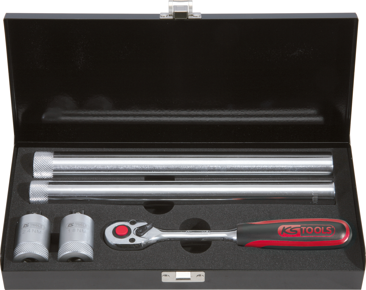 KS Tools 3/8" Drehmoment-Zündkerzen-Einschraubwerkzeug-Satz, 5-tlg