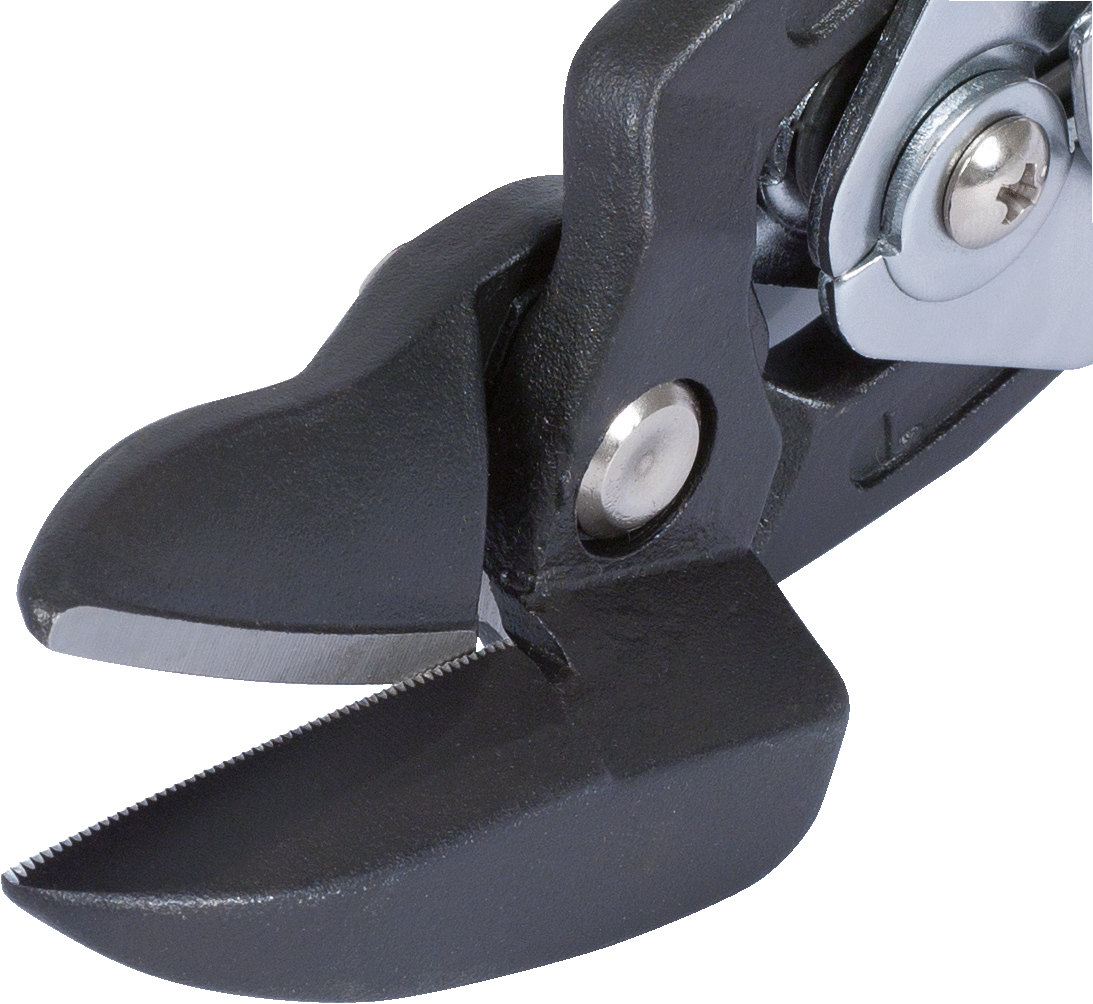 KS Tools Figuren-Durchlaufschere, linksschneidend