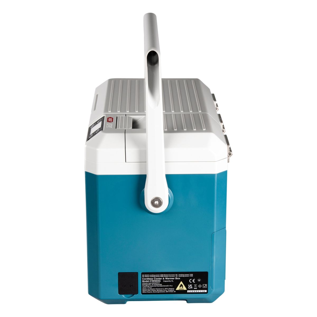 Makita Akku-Kompressor-Kühl- und Wärmebox LXT 18V - XGT 40V max. 7 Liter (ohne Akku, ohne Ladegerät) CW003GZ01