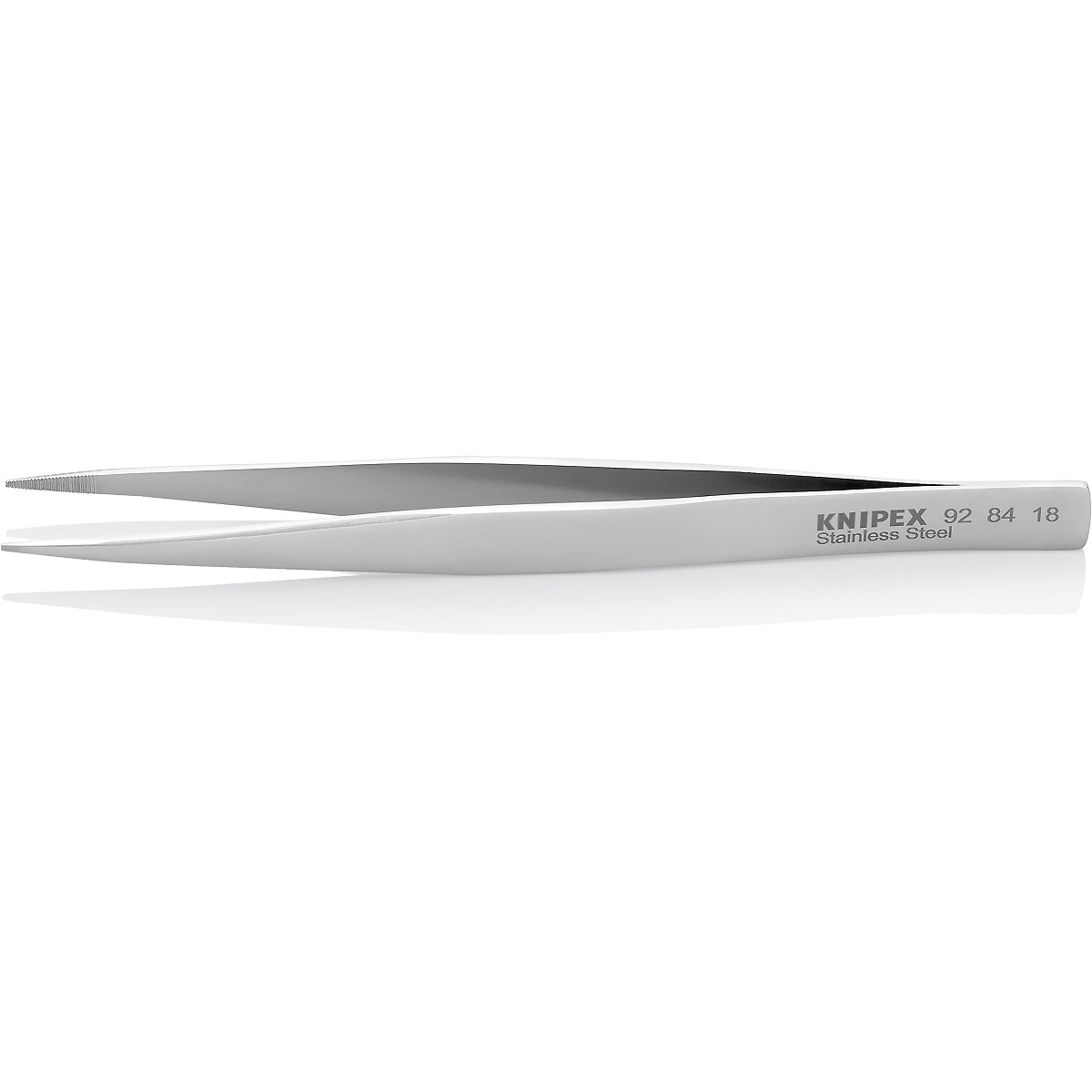 KNIPEX Universalpinzette Edelstahl glatt