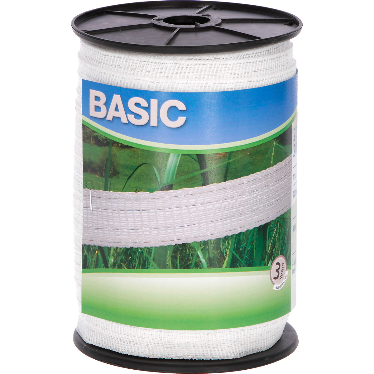 Kerbl Basic Classe-Weideband, 200m 20mm, weiß