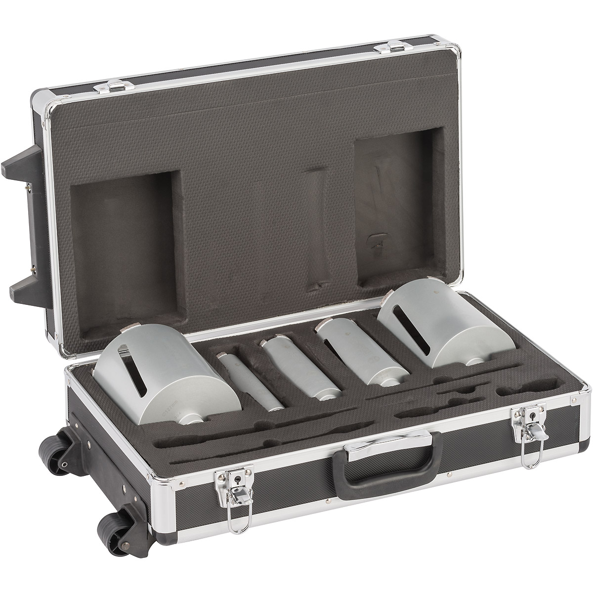 Bosch Diamanttrockenbohrkronen-Set, 5-tlg., G 1/2 Zoll, 38–127 mm