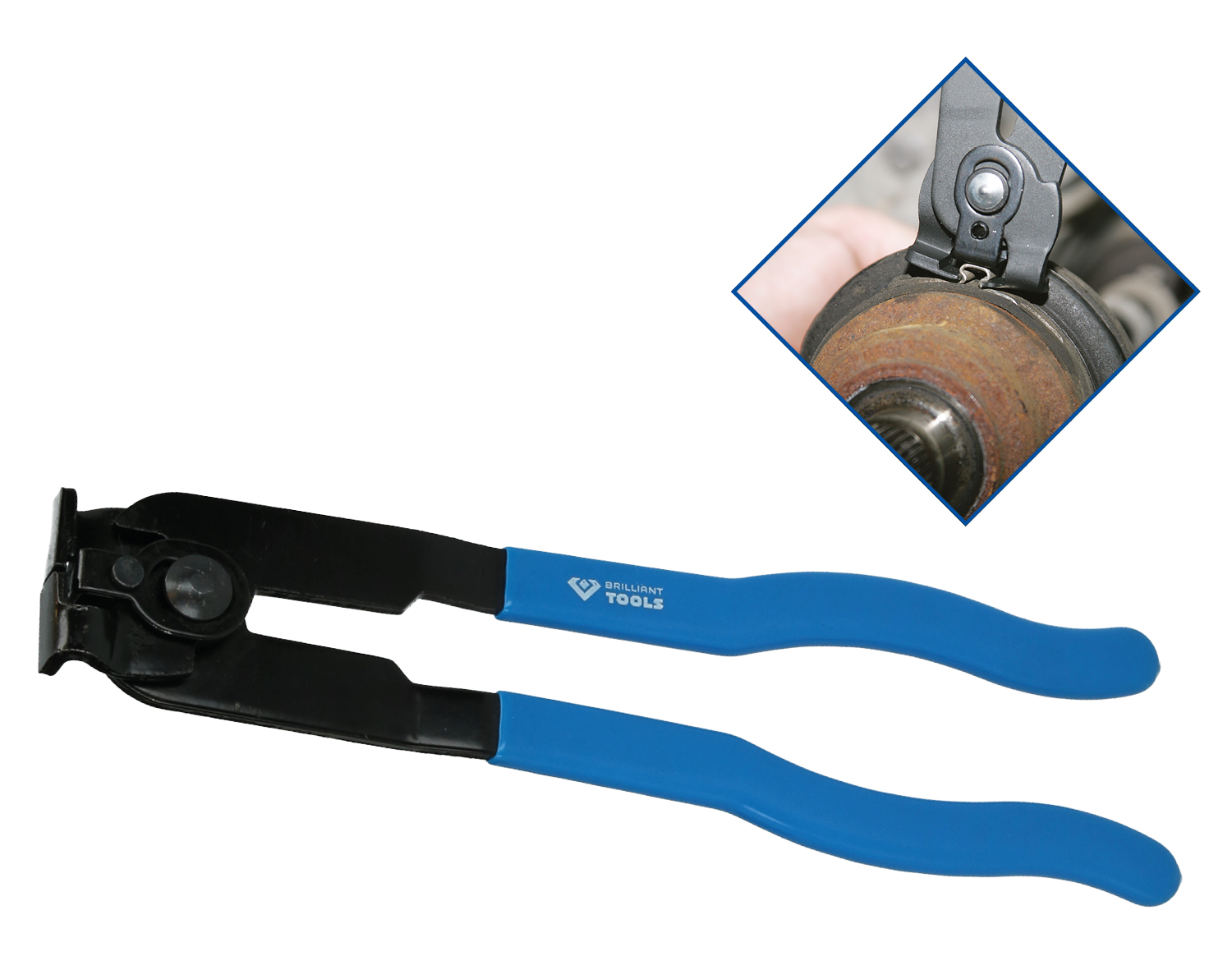 Brilliant Tools Achsmanschetten-Klemm-Zange - BT676000