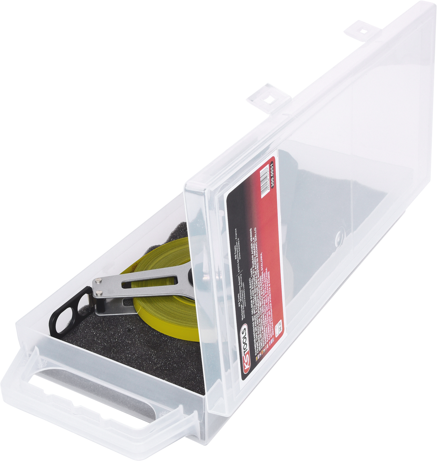 KS Tools Rahmenbandmaß mit gelbem Stahlband