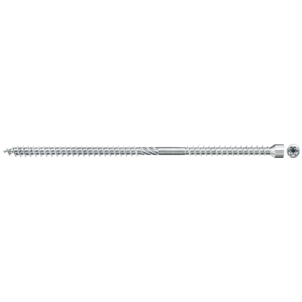Fischer Vollgewindeschraube 8,0x235 PowerFull FIF-ZT ZPF, Zylinderkopf TX, Doppelgewinde