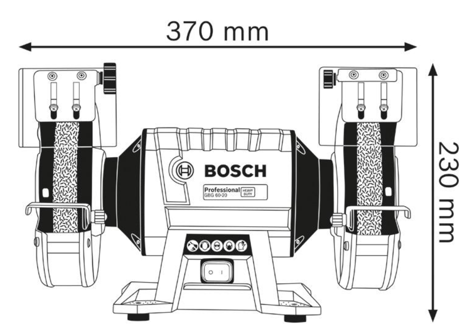 Bosch Doppelschleifmaschine GBG 60-20