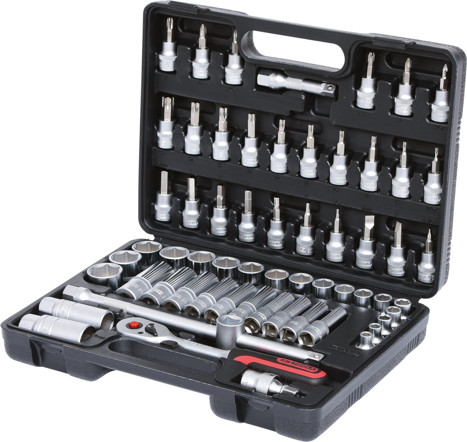 KS Tools 3/8" Steckschlüssel-Satz, 61-tlg