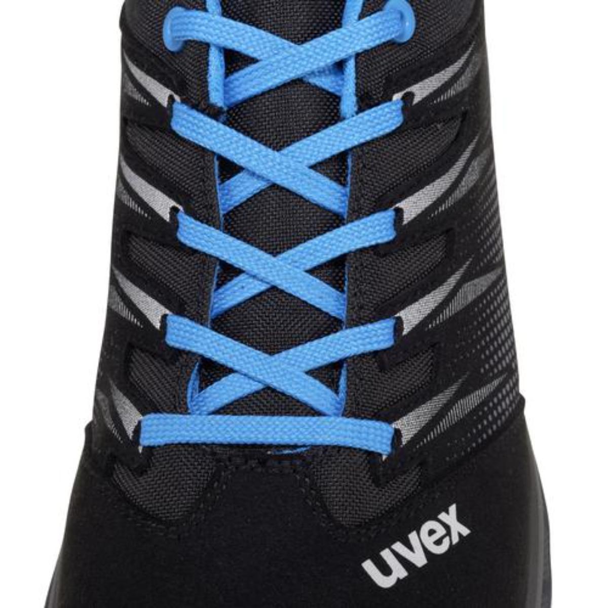uvex 2 trend Sicherheitsschuh Halbschuhe S2, blau/schwarz