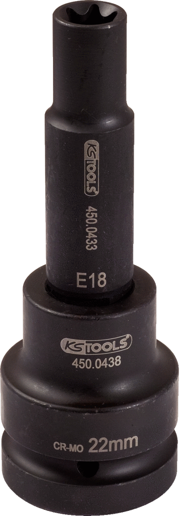KS Tools 3/4" Torx-E-Kraft-Stecknuss, lang