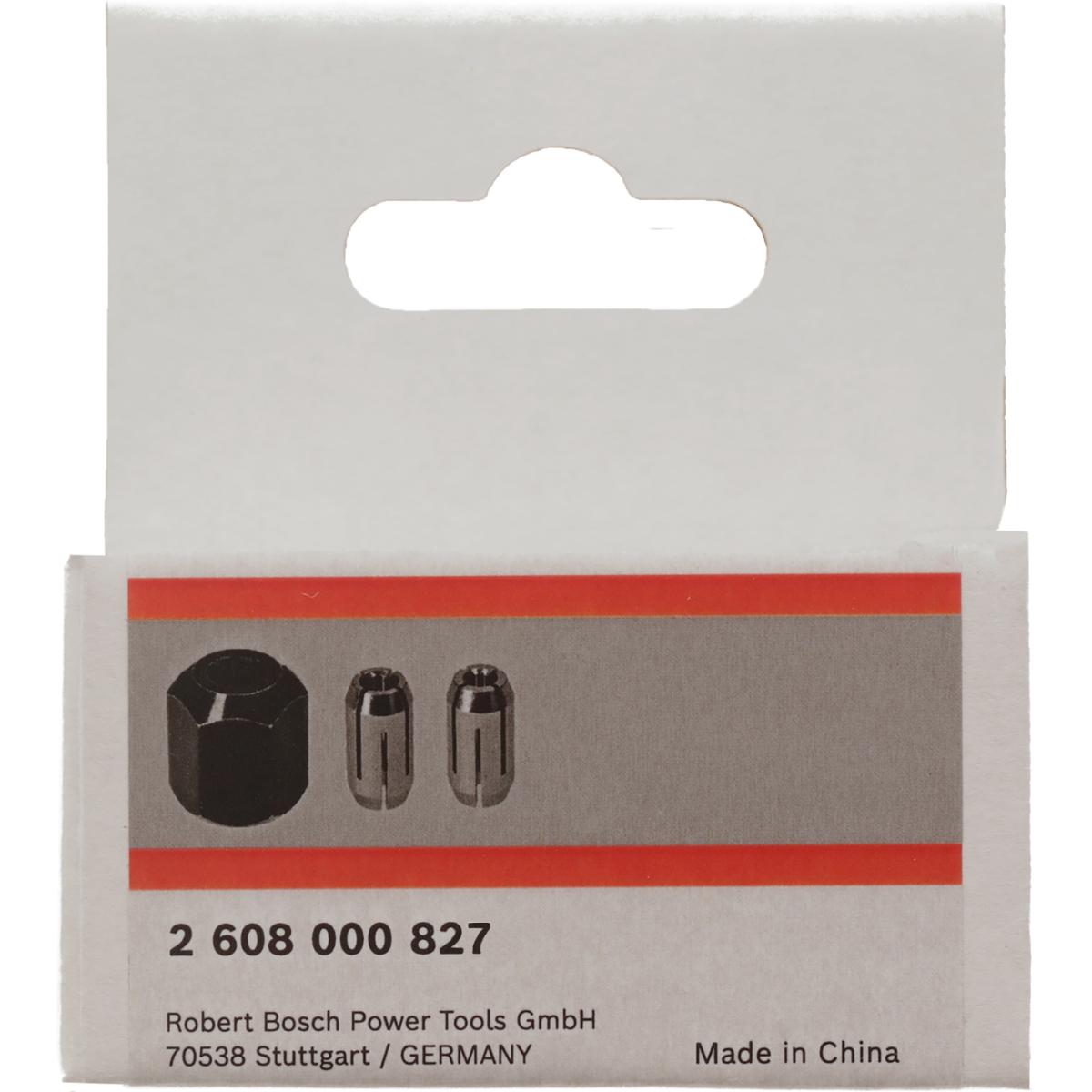 Bosch Spannhülsen-Set für Kantenfräsen, 3mm, 6 mm