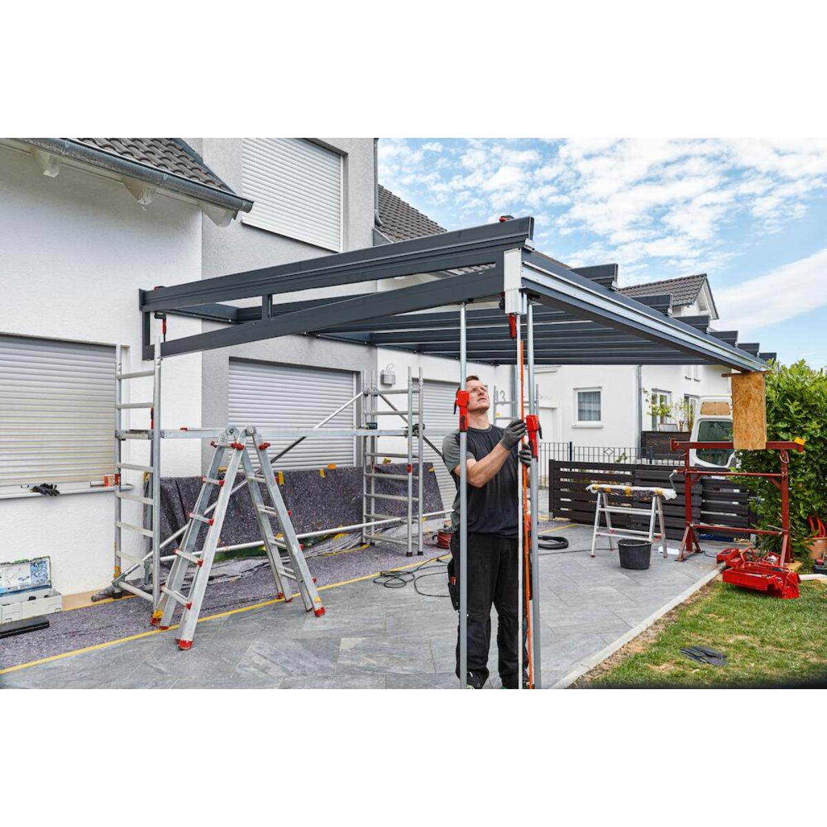 Bessey Deckenstütze und Montagestütze STE mit Pumpgriff