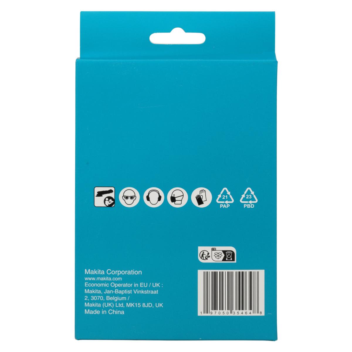 Makita Schleiftellerschutz 100 x 150 mm, Klett, 2 Stück