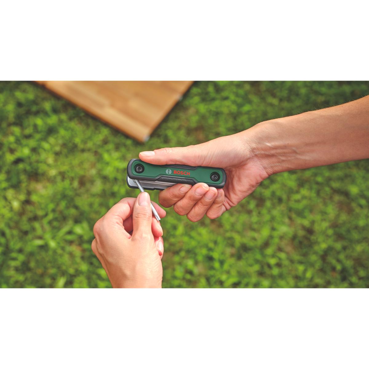 Bosch Klappbares 8-in-1-Torx-Schlüssel-Set